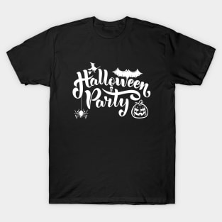 Halloween Party Black T-Shirt